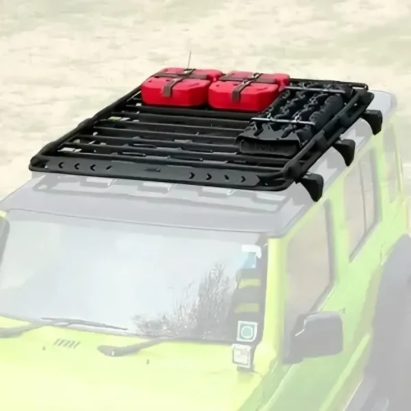 Roof Carrier Model DR installed on Suzuki Jimny – side view