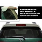 TRD style rear spoiler for Fortuner Type 1,Type 2