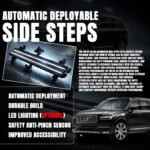 Volvo XC-90 automatic side steps