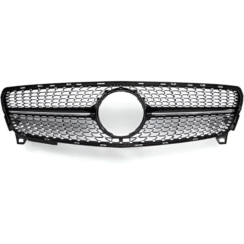 Front Bumper Grill for Mercedes Benz  Diamond Silver 2016