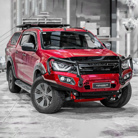Hamer King series Plus bull bar for Isuzu D-Max ( 2021 – 2024 )