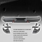 Jeep wrangler rear bumper