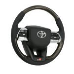 Wooden GR Steering Wheel for Toyota Fortuner