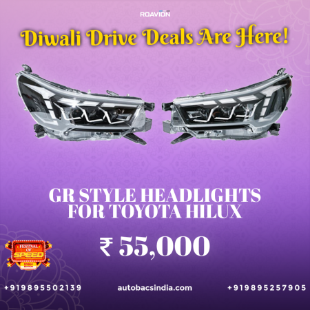 New GR style Headlights for toyota hilux