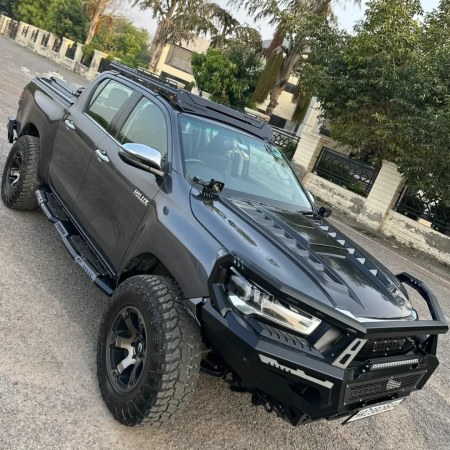 Proman Drill Free Roof Carrier for Toyota Hilux (No lights included)