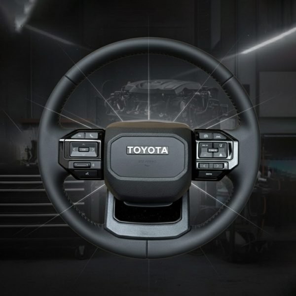 Prado Style Steering Wheel for Toyota Fortuner, Hilux, Prado, Innova and more