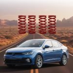 Dr nano lowering coil springs for vw virtus, skoda slavia