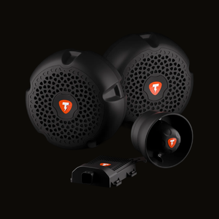 THOR STORM with 2 Speakers and 1 Echo Electronic Exhaust System