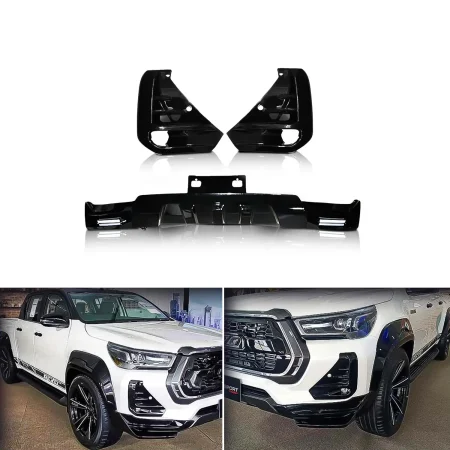 Urban sports skirting kit with DRL for Hilux