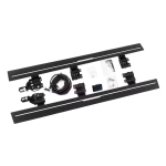 Automatic electric side step for Toyota Hilux 2016–2023 with retractable running board kit