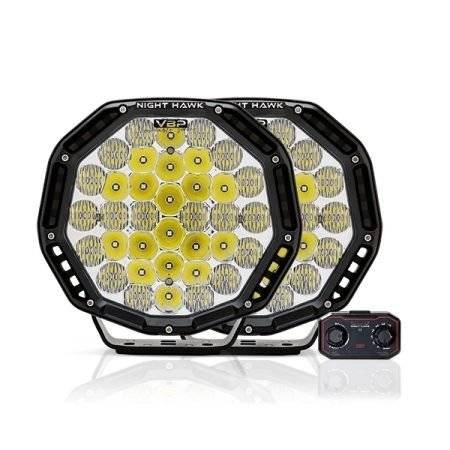 Bushranger Night Hawk VBP 9 Inch Driving Light Kit – Variable Beam & Intensity Control