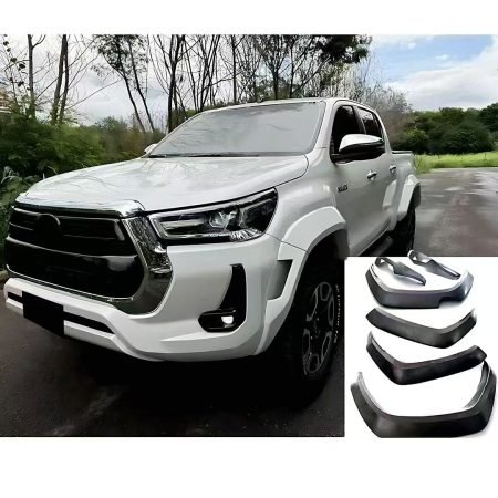 GR Style Fender Flares for Toyota Hilux – Set for Stock Hilux Bumpers