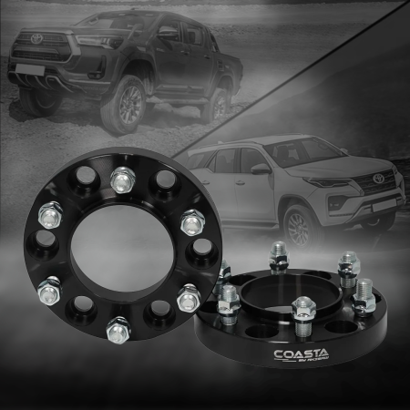 Wheel Spacers for Toyota Hilux and Fortuner (2005–2025)