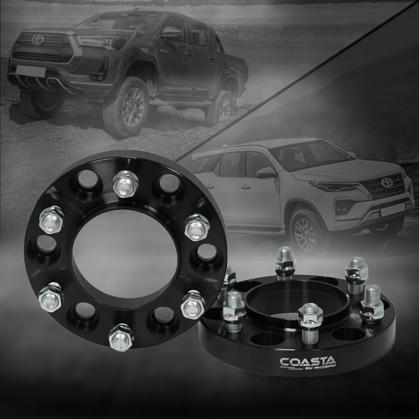 Wheel Spacers for Toyota Hilux and Fortuner (2005–2025)