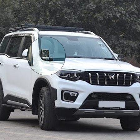 Scorpio N bonnet light mount