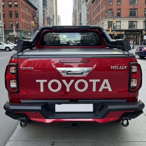 Armando Style Hilux Rear Bumper – Premium Rear Protection for Off-Road Use