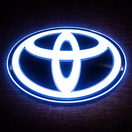 Toyota LED Grill Logo