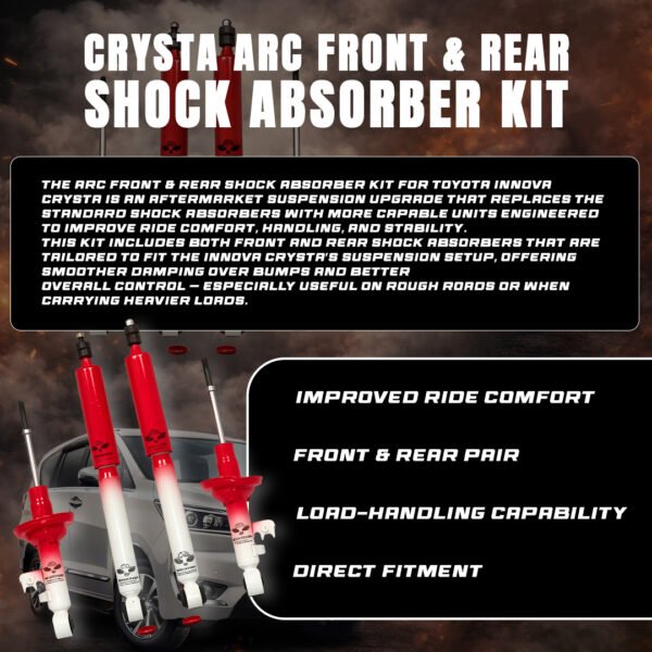 Innova Crysta ARC Shock Absorber Kit