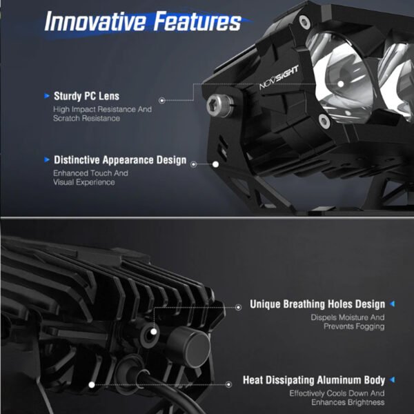 Novsight Cyber Series 4.5 LED Light Bar