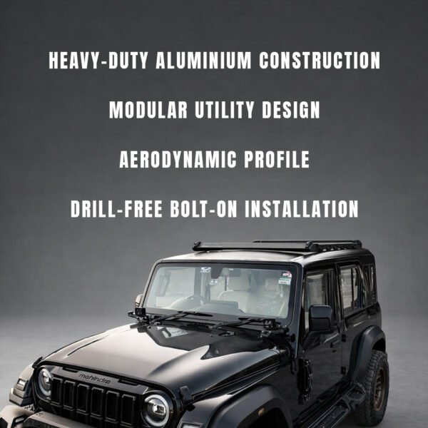 Proman Aluminum Roof Carrier for Thar Roxx Type 2