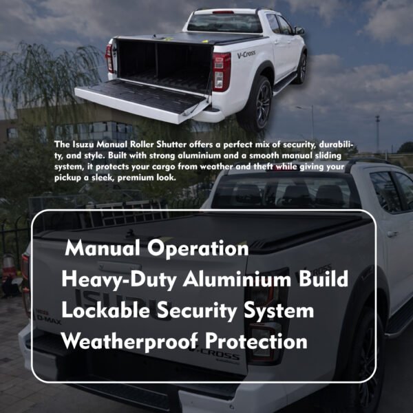 Isuzu D-Max Manual Roller Shutter