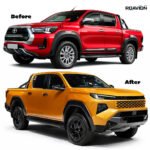 Toyota Hilux Revo to Travo Conversion Body Kit