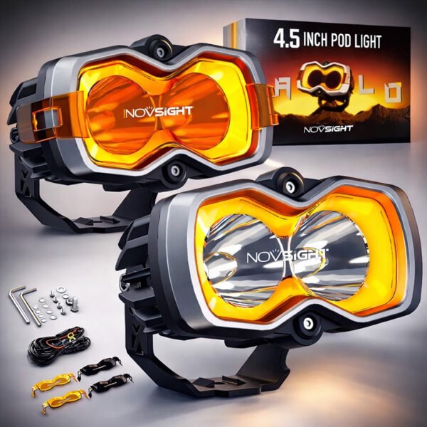 Novsight 4.5 Inch Halo Pro LED Pod Light