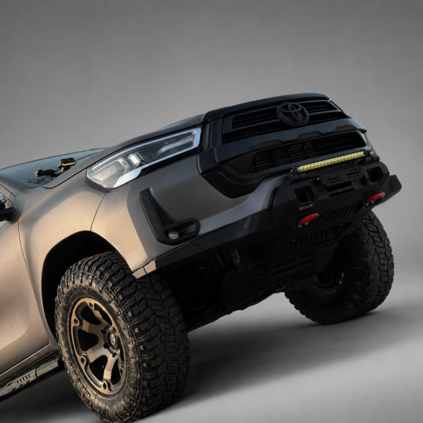 Toyota Hilux Front Bumper Lip – Steel, Off-Road Ready