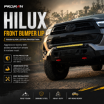 Toyota Hilux Front Bumper Lip – Steel, Off-Road Ready
