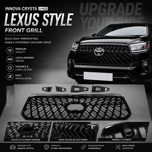Innova Crysta Lexus Style Grille