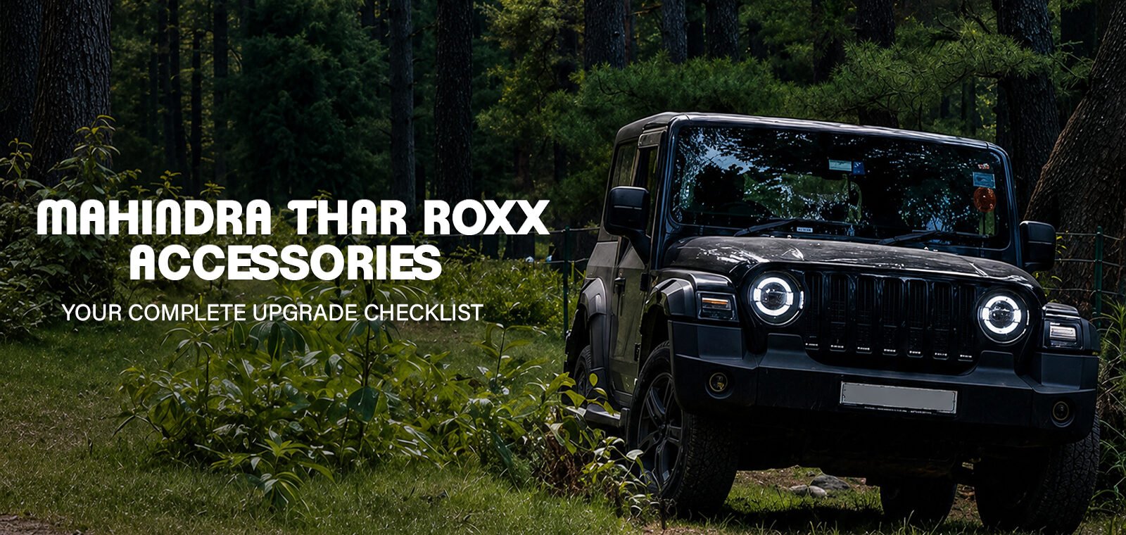 Thar ROXX Accessories