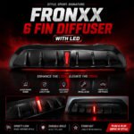 Fronx 6 Fin Diffuser with LED